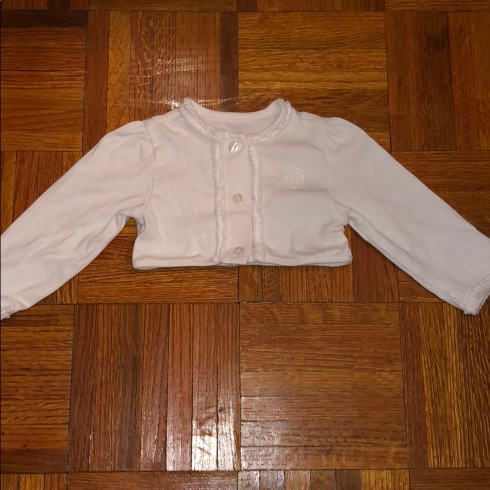Mayoral Newborn white Cardigan